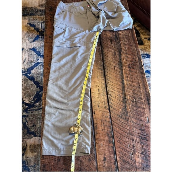 THE NORTH FACE women’s convertible hiking pants size 12 grey color - Picture 5 of 15
